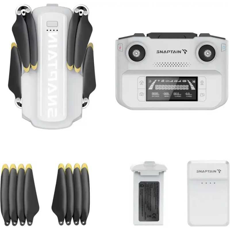 Snaptain - P30 Pro 4K Camera GPS Drone and Remote Controller - Gray